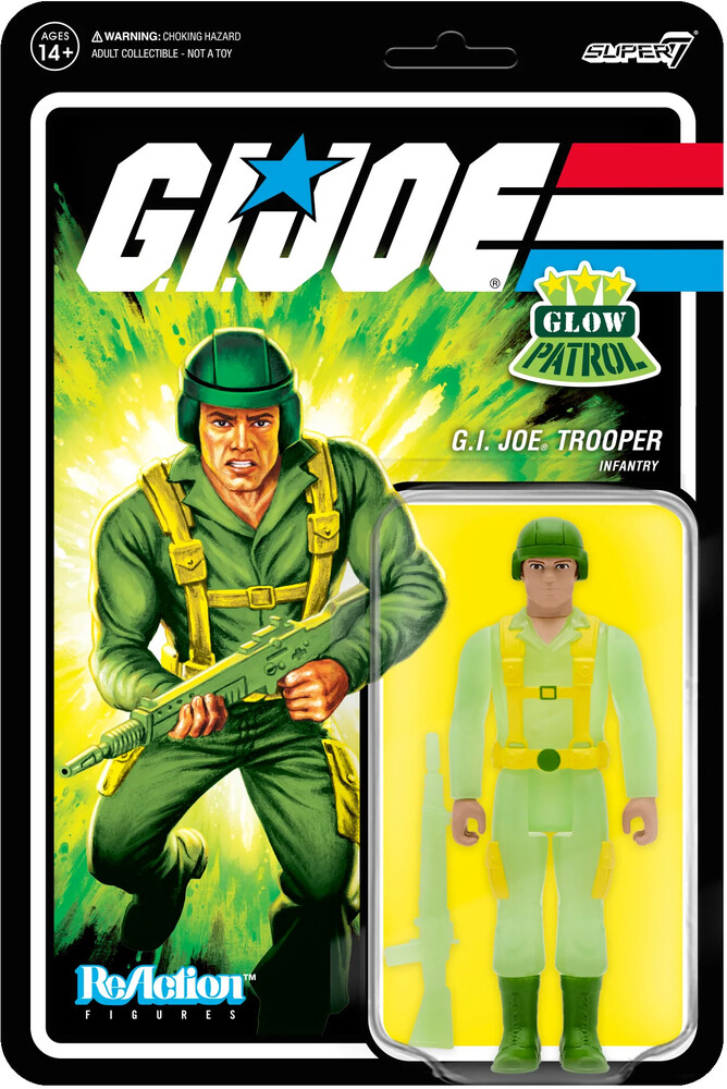 G.I. Joe - G.I. Joe Figure Wave 1b - Greenshirt (Glow Patrol)