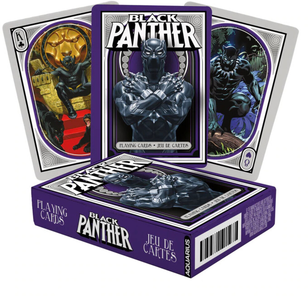 Marvel Black Panther Nouveau Playing Cards Deck - Marvel Black Panther Nouveau Playing Cards Deck