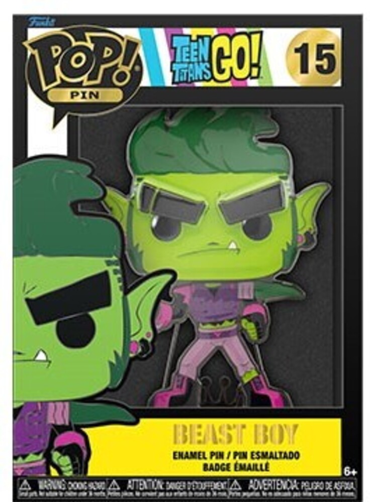 Funko Pop! Pin: - Dc - Teen Titans - Beastboy (Pin) (Vfig)