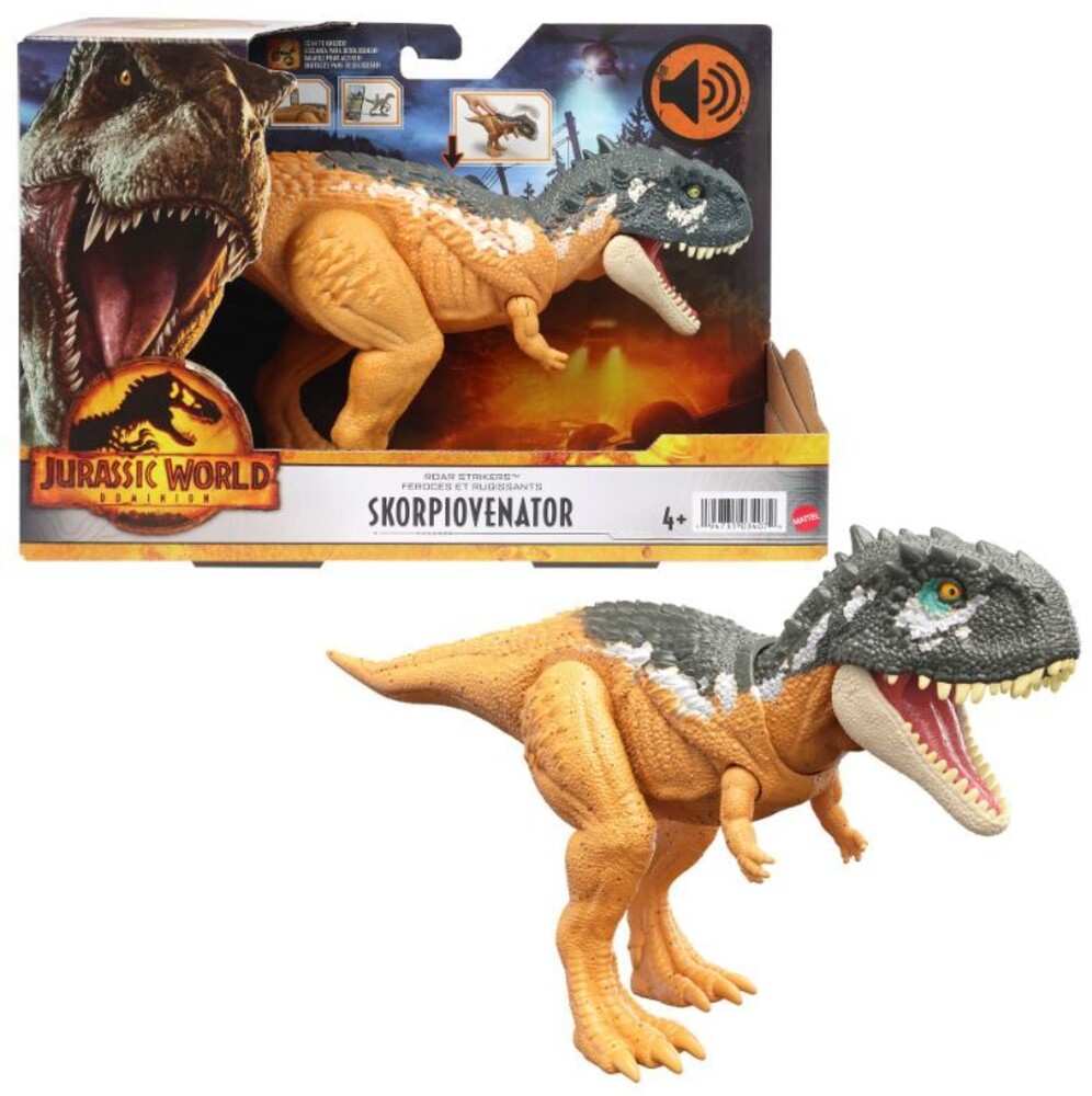 Jurassic World - Mattel - Jurassic World Roar Strikers Skorpiovenator