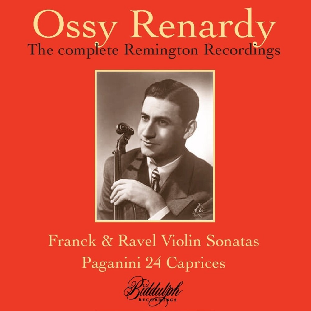 Ossy Renardy - Complete Remington Recordings (Aus)