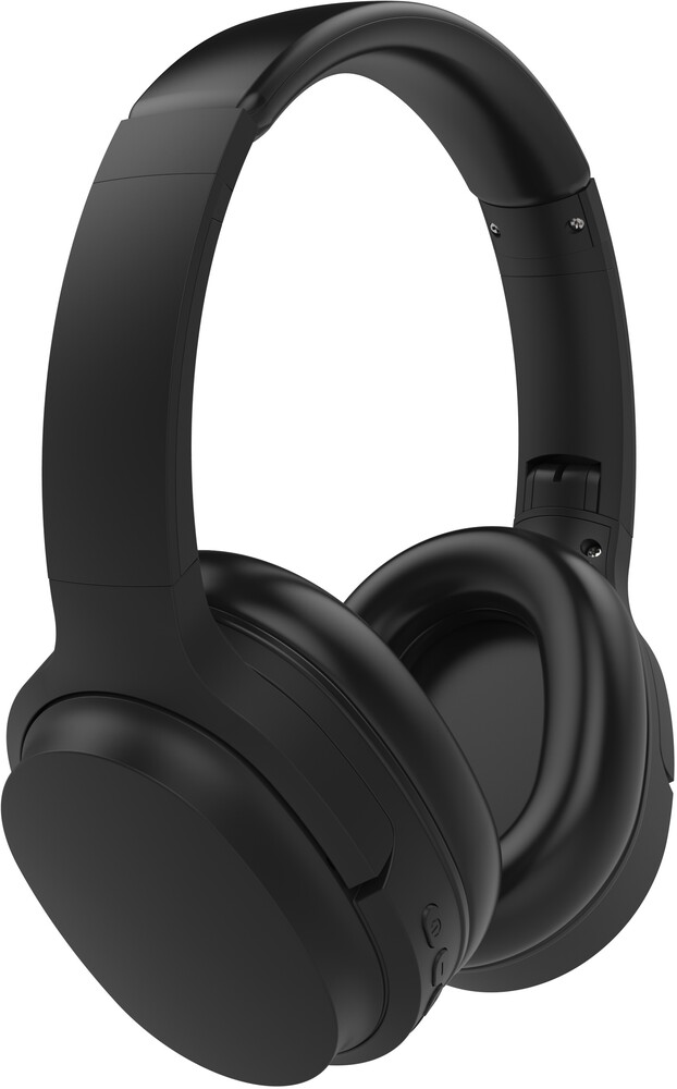 Supersonic Iq141Anc Bt Anc Headphones Oe Mic Blk - Supersonic IQ141ANC Bluetooth Wireless Active Noise CancellingHeadphones Over Ear With Microphone (Black)