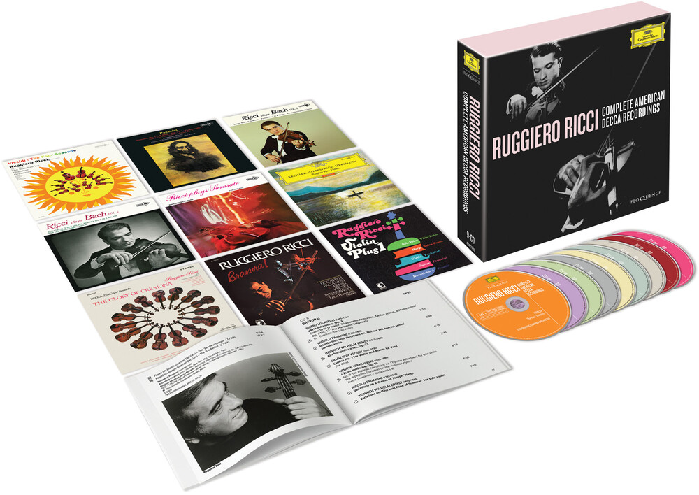 RUGGIERO RICCI - Complete American Decca Recordings (Box) (Aus)