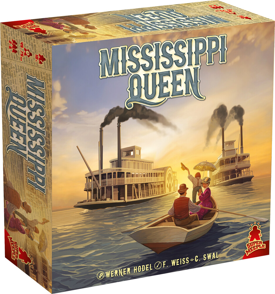 Super Meeple Mississippi Queen - Super Meeple Mississippi Queen (Ttop) (Wbdg)