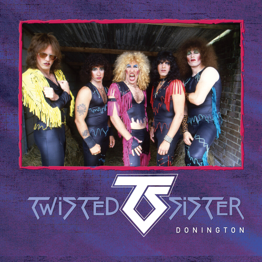 Twisted Sister - Donington - Purple Black & White Splatter (Blk)