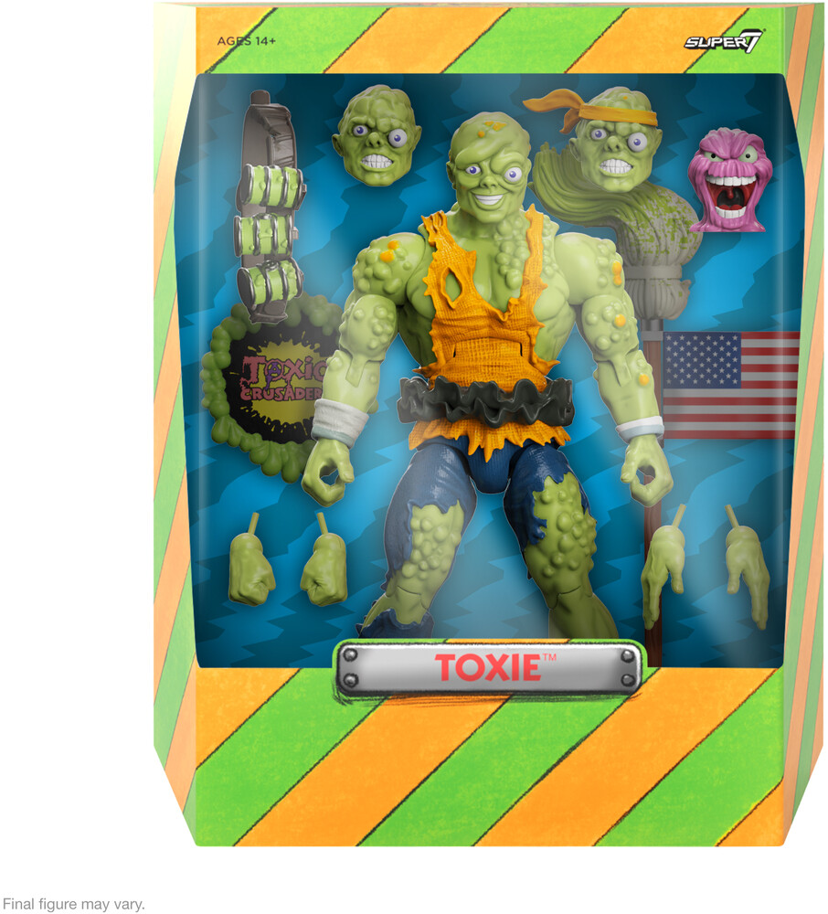Ultimates! Toxic Crusaders Wave 3 Toxie - Ultimates! Toxic Crusaders Wave 3 Toxie