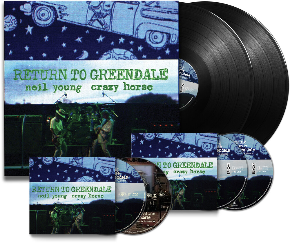 Neil Young with Crazy Horse - Return To Greendale [Limited Edition Deluxe Box Set 2LP/2CD/1 DVD/1 Blu-ray]