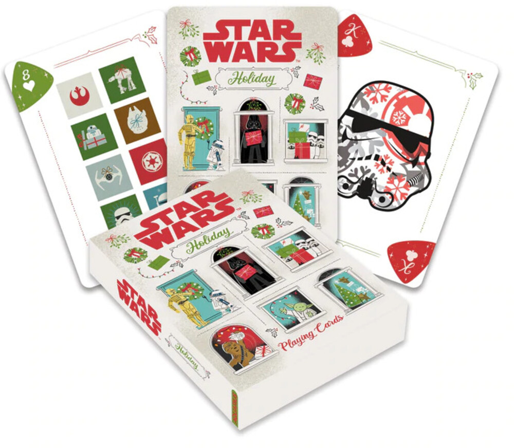 Star Wars Christmas Playing Cards - Star Wars Christmas Playing Cards (Clcb) (Crdg)