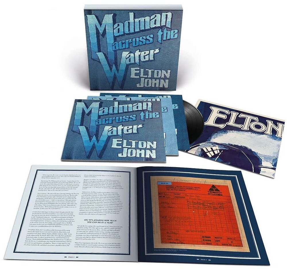 Elton John - Madman Across The Water: 50th Anniversary Edition [Super Deluxe 4LP]