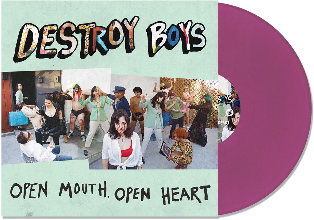 Destroy Boys - Open Mouth Open Heart - Purple [Colored Vinyl] (Purp)