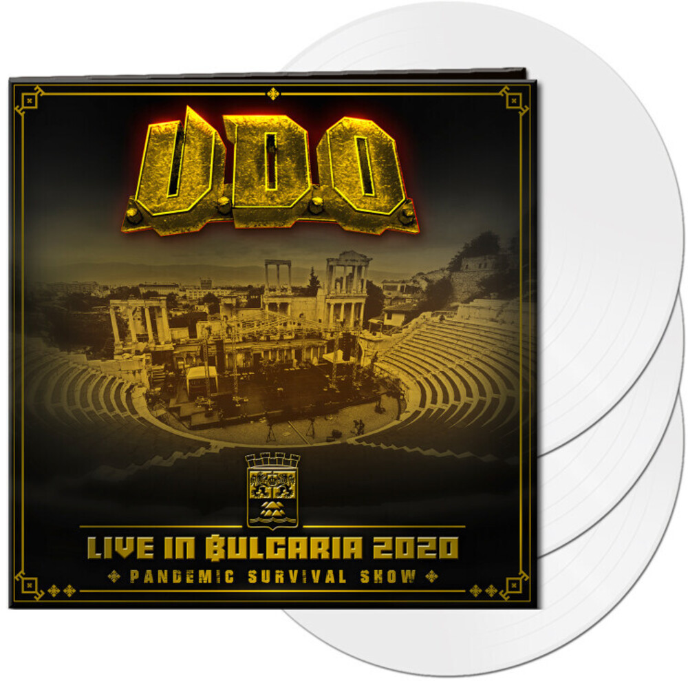 U.D.O. - Live In Bulgaria 2020 - Pandemic [Indie Exclusive] (White)