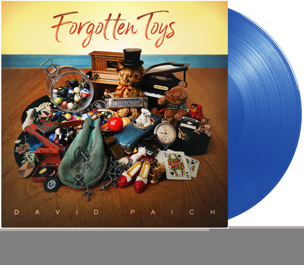 David Paich - Forgotten Toys - Transparent Blue (Blue) [Colored Vinyl]
