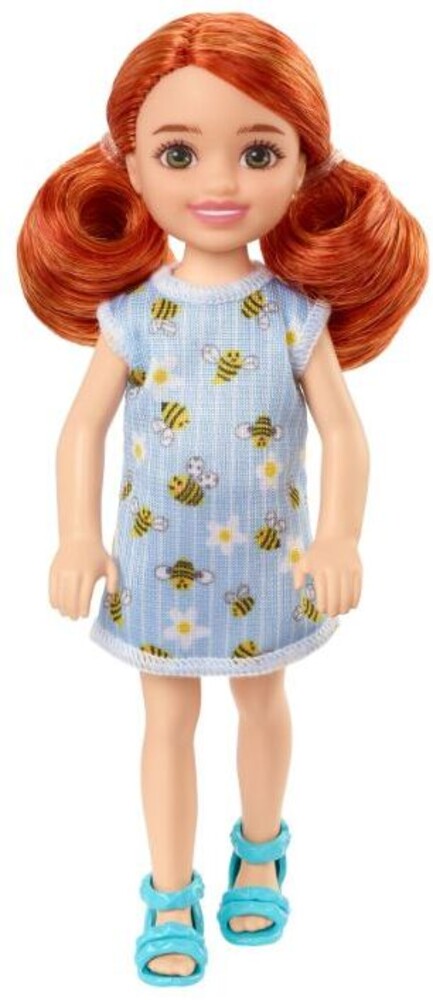 Barbie - Barbie Chelsea Friend With Bumble Bee Red Hair