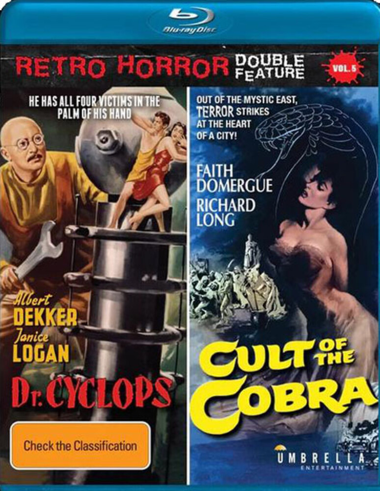 Dr Cyclops / Cult of the Cobra - Dr. Cyclops / Cult Of The Cobra - All-Region/1080p