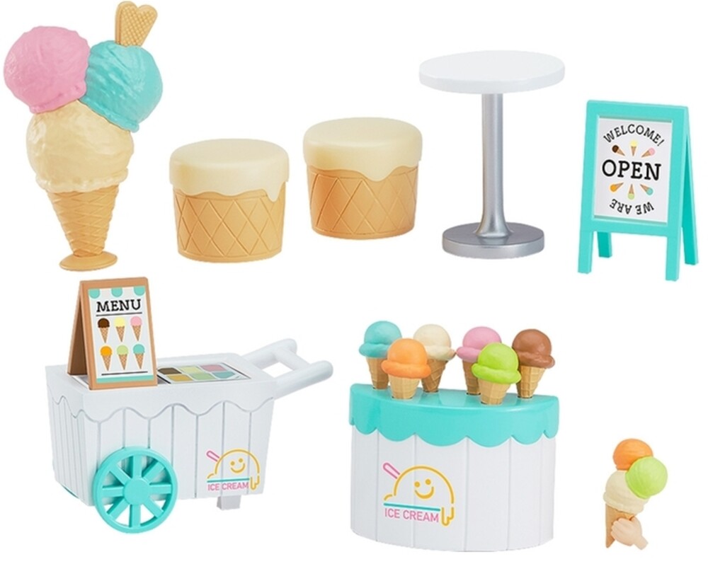 Good Smile Company - Nendoroid More Parts Collection Ice Cream Shop 6pc