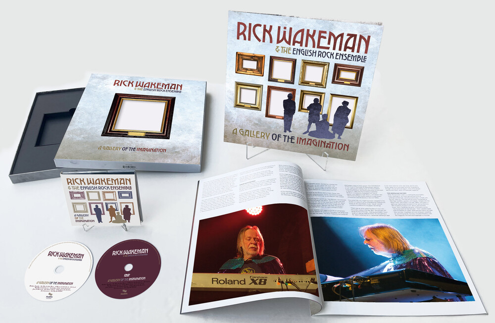 Rick Wakeman - Gallery Of The Imagination (W/Book) (W/Cd) (W/Dvd)