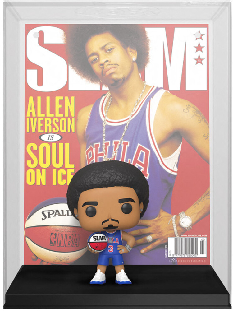 Funko Pop! NBA Cover: - Slam- Allen Iverson (Vfig)