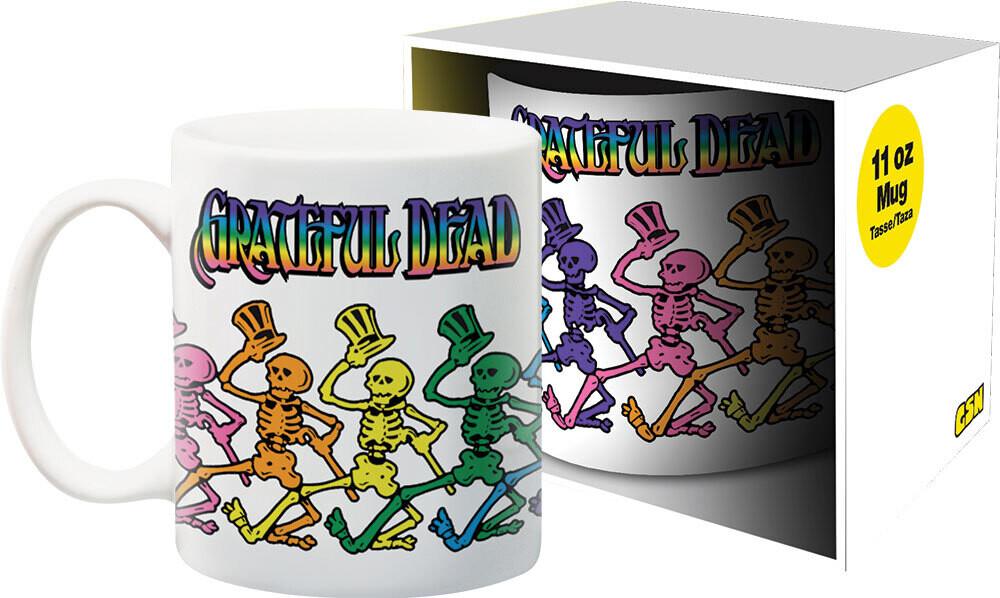 Grateful Dead Dancing Skeletons 11Oz Boxed Mug - Grateful Dead Dancing Skeletons 11oz Boxed Mug