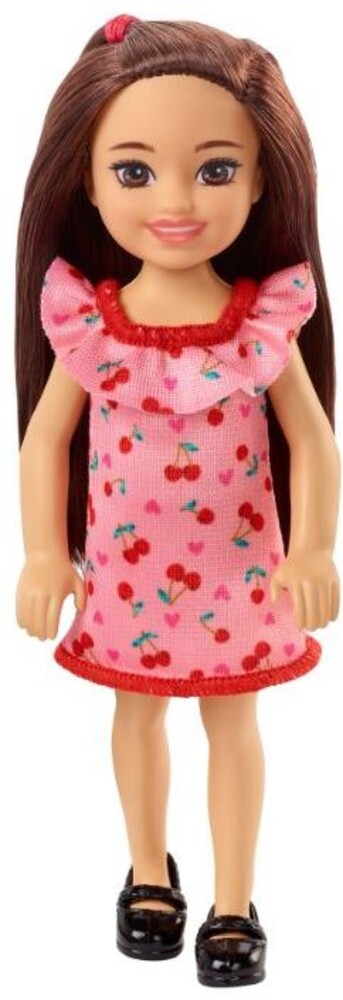Barbie - Barbie Chelsea Friend With Cherry Print Brunette