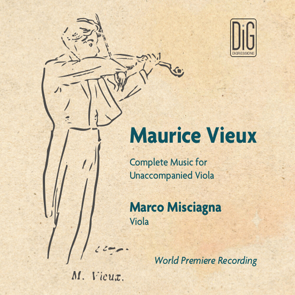 Vieux / Marco Misciagna - Complete Music For Unaccompanied Viola