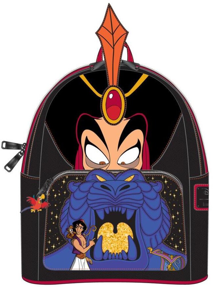 Loungefly Disney: - Jafar Villains Scene Mini Backpack (Back)