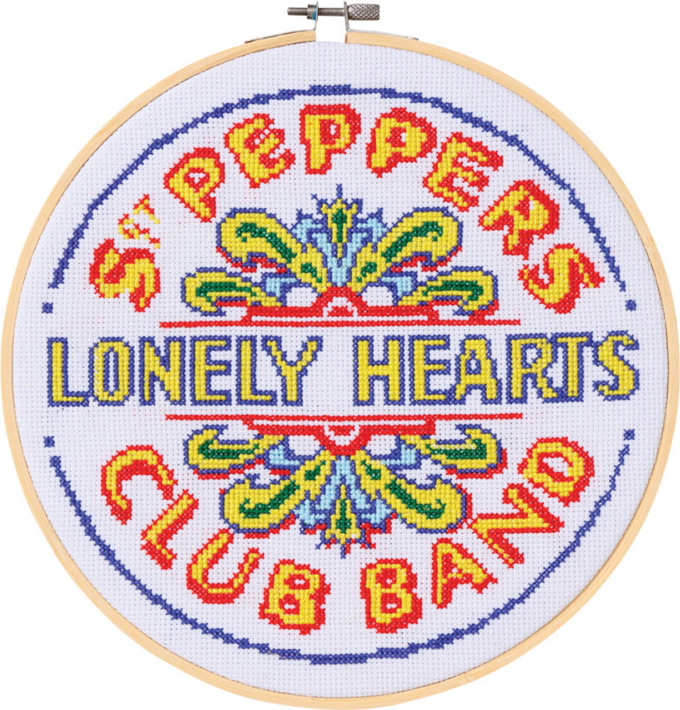  - Beatles - Cross-Stitch Hoops (Sergeant Pepper's Dr