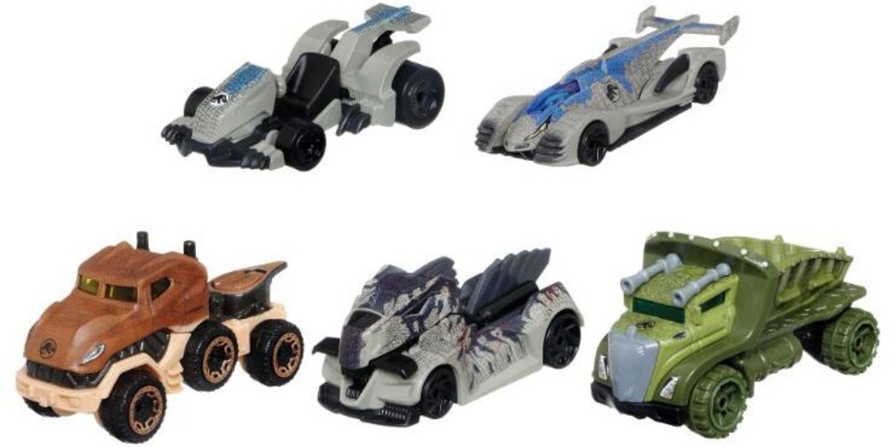 Hot Wheels - Mattel - Hot Wheels Jurassic World Character Car Assortment