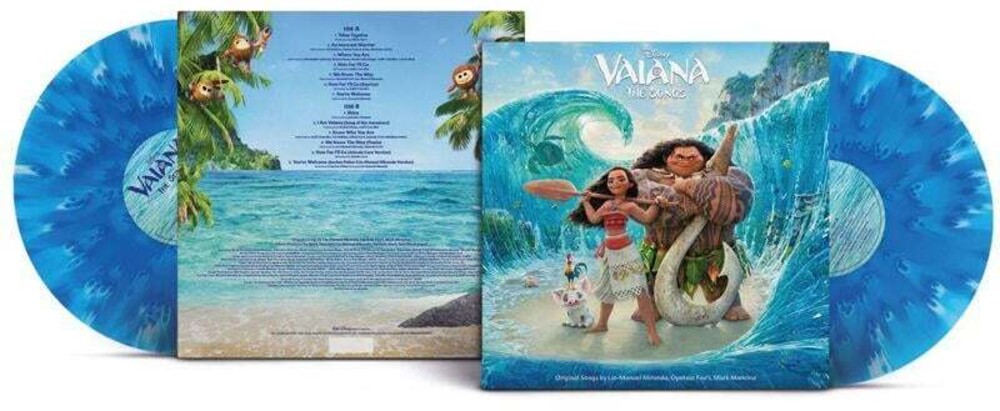 Vaiana: The Songs / Various (Blue) (Colv) (Ltd) - Vaiana: The Songs / Various (Blue) [Colored Vinyl] [Limited Edition]