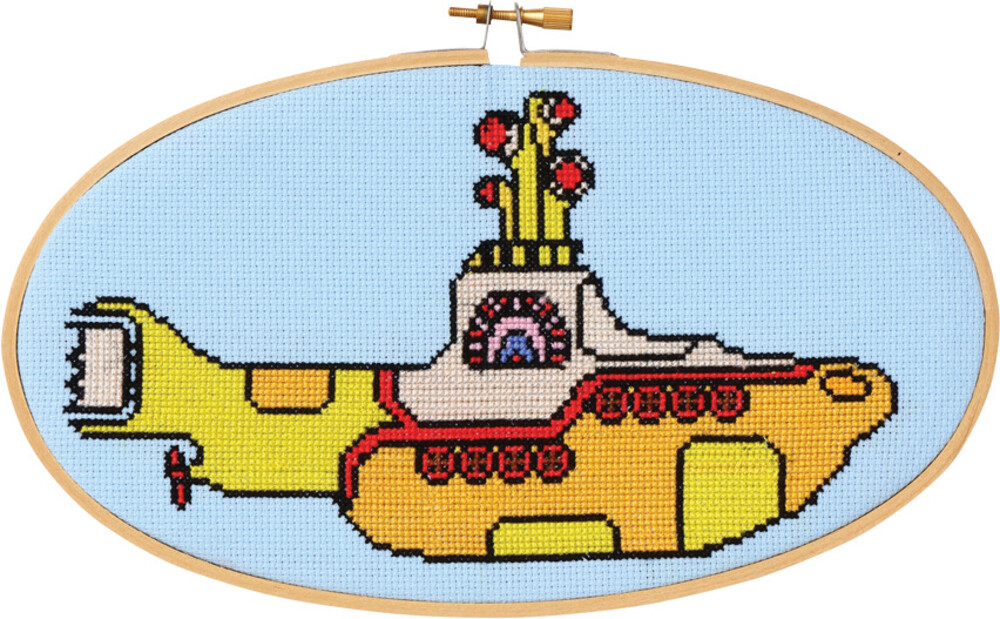  - Beatles - Cross-Stitch Hoops (Yellow Submarine)