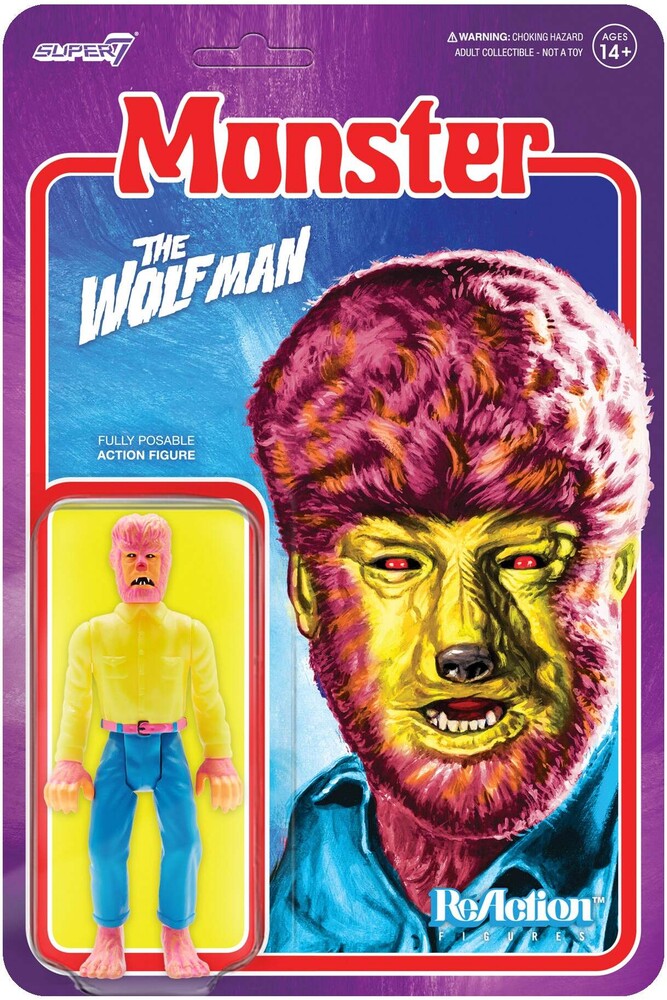  - Universal Monsters Reaction Figure - The Wolf Man