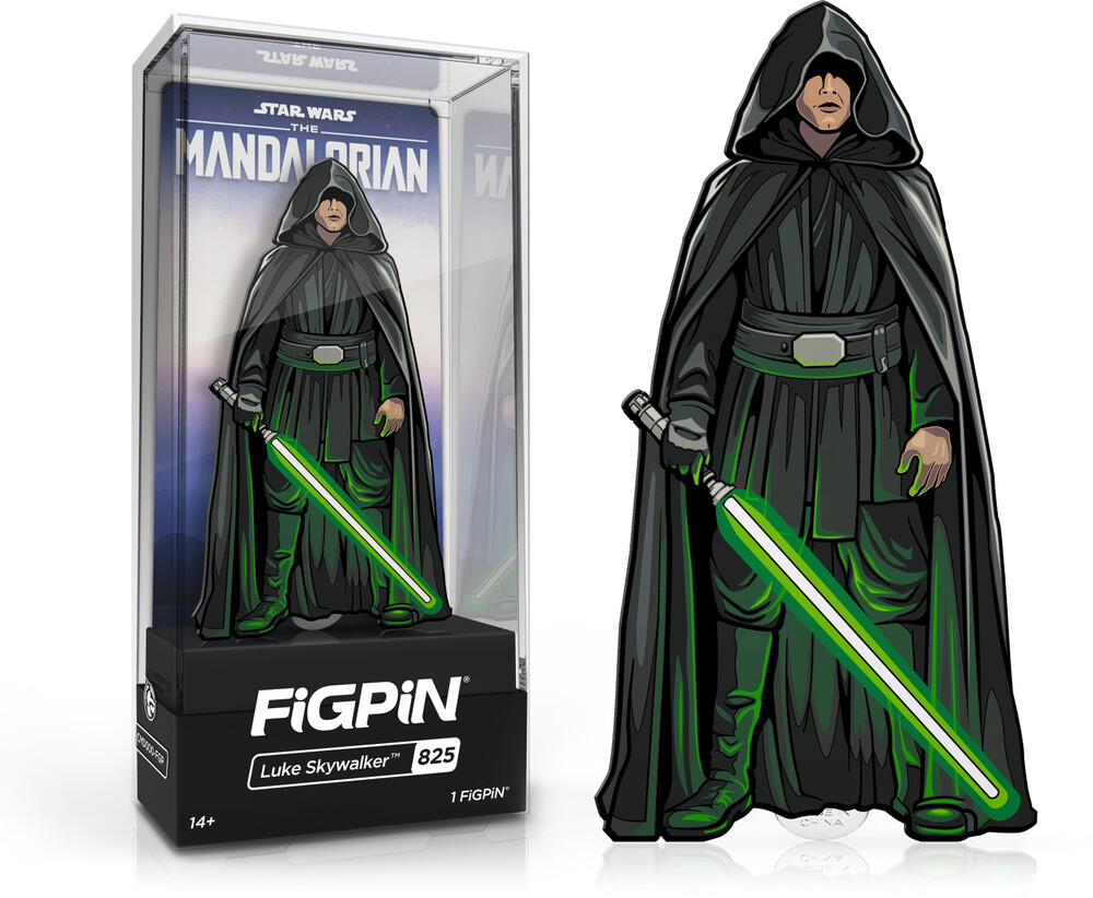 Figpin Star Wars Mandalorian Luke Skywalker #825 - Figpin Star Wars Mandalorian Luke Skywalker #825