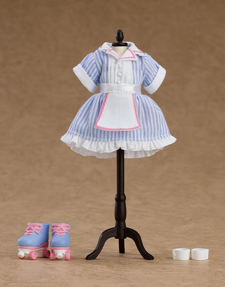 Good Smile Company - Nendoroid Doll Diner Outfit Set Blue Girl Ver