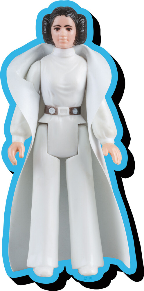 Star Wars Princess Leia Af Funky Chunky Magnet - Star Wars Princess Leia Action Figure Funky Chunky Magnet
