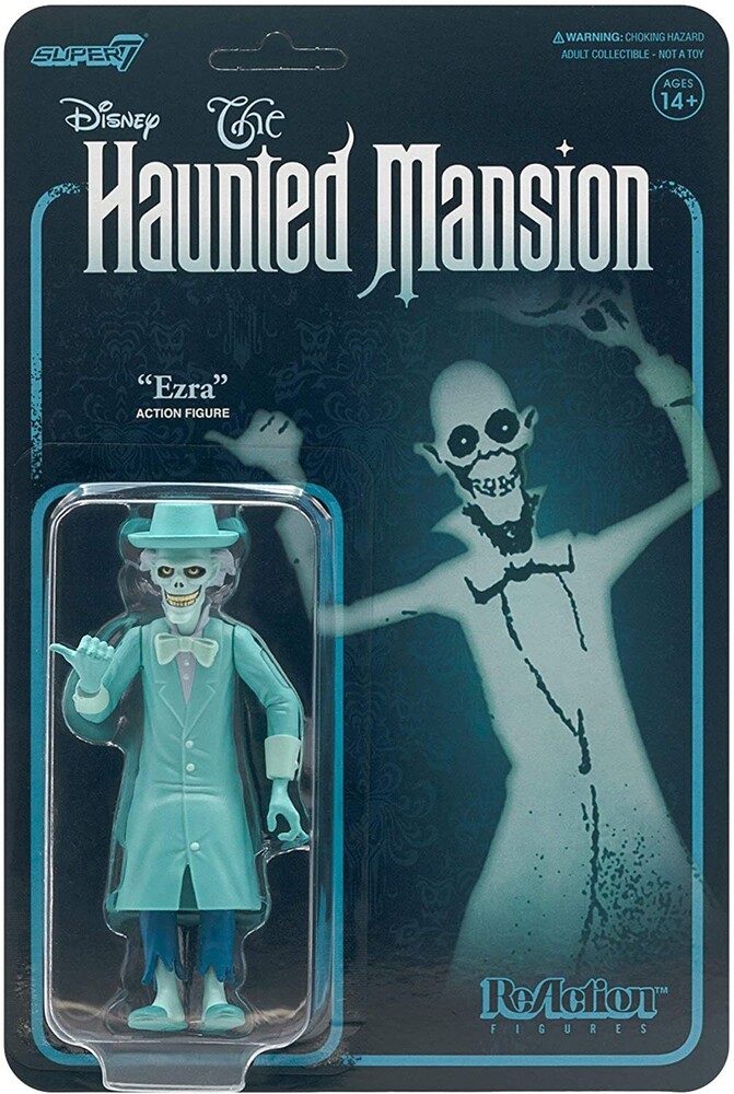 Haunted Mansion Reaction Wave 1 - Skeleton Ghost - Super7 - Haunted Mansion ReAction Figure Wave 1 - Skeleton Ghost