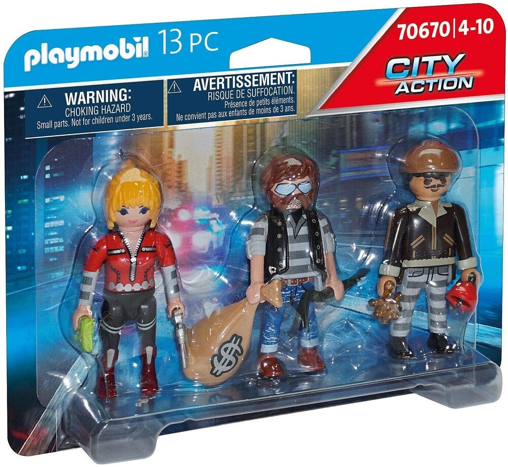 Playmobil - City Action Thief Figure Set (Fig)