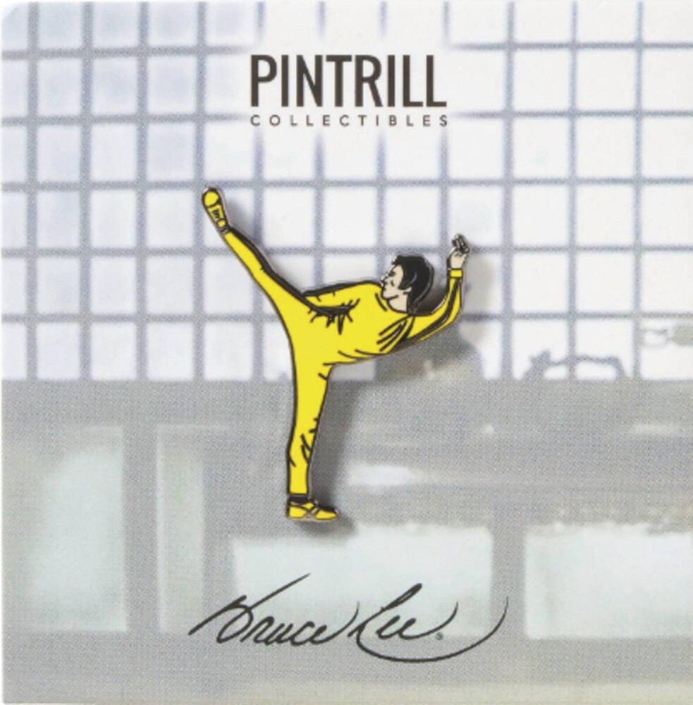 Pintrill - Bruce Lee Game Of Death Kick Enamel Pin (Clcb)
