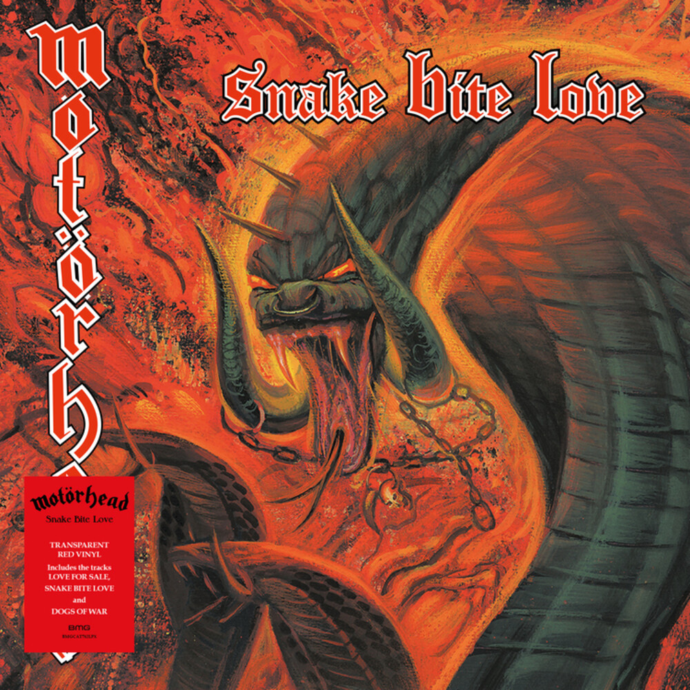 Motorhead - Snake Bite Love [Transparent Red LP]