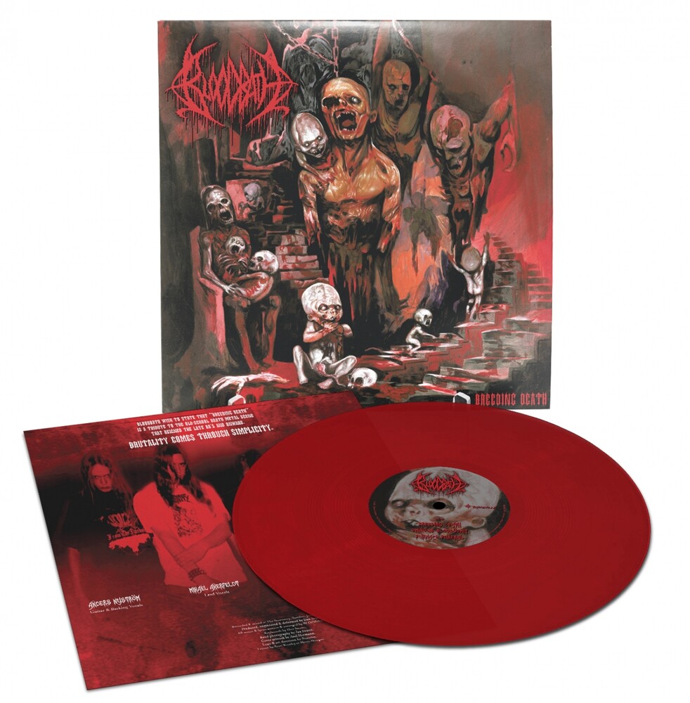 Bloodbath - Breeding Death - 140gm Red Vinyl