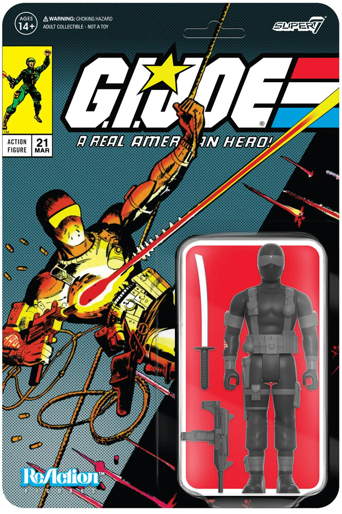 G.I. Joe - G.I. Joe Reaction Wave 2 - Snake Eyes (Comic V.2)