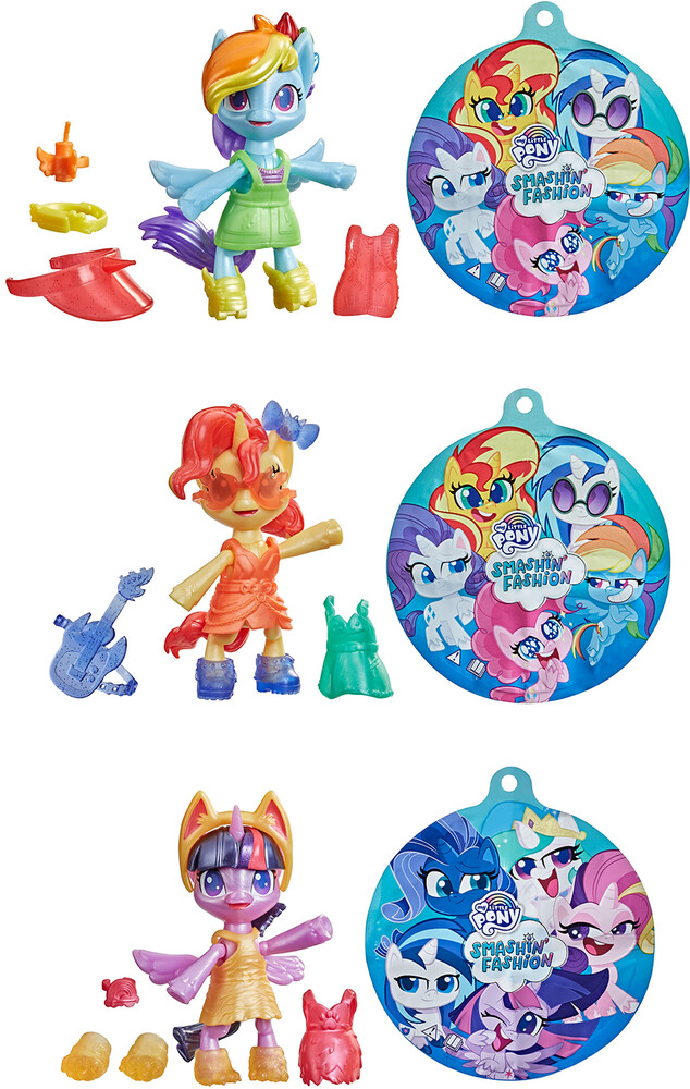 Mlp Poppin Ponies Ast - Hasbro Collectibles - My Little Pony Poppin Ponies Assortment