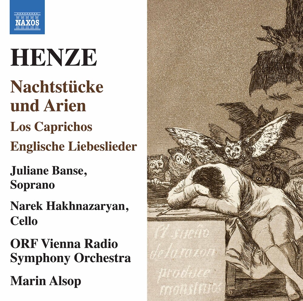 Henze / Banse / Orf Vienna Radio Symphony - Nachtstucke Und Arien