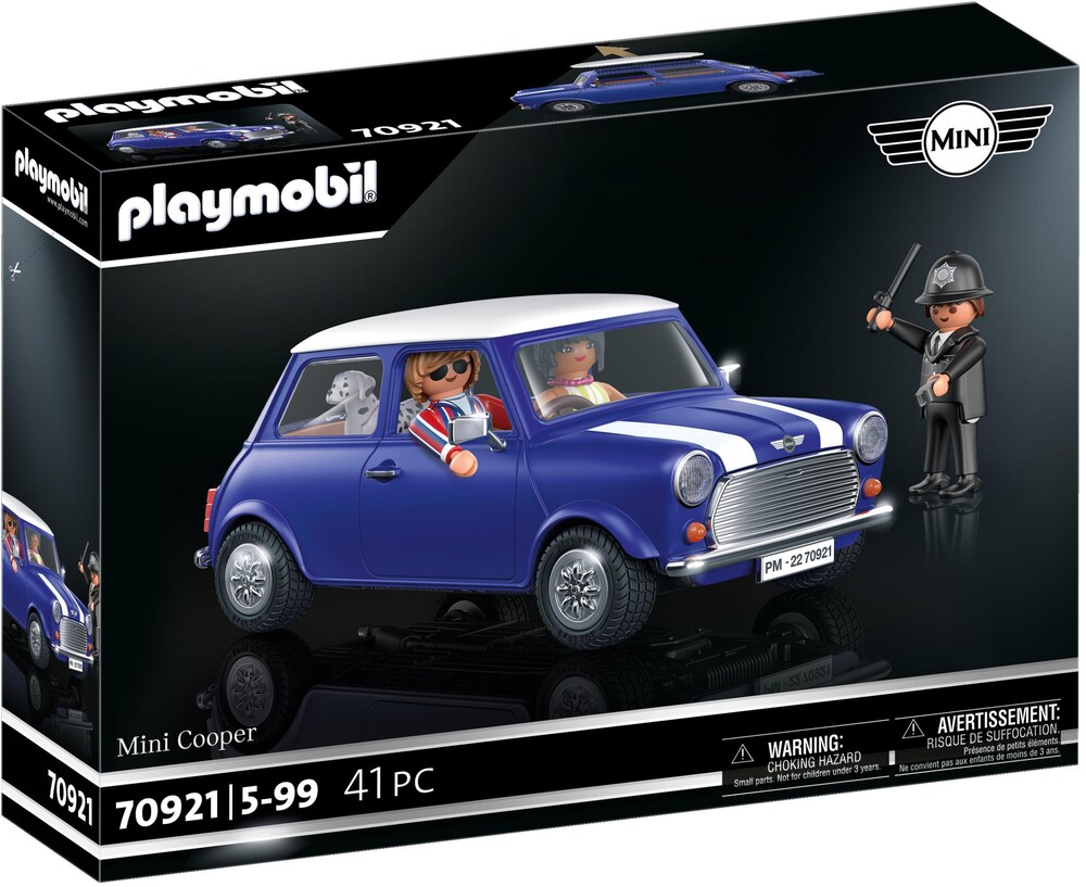 Playmobil - Classic Cars Mini Cooper (Clcb) (Fig) (Tcar)
