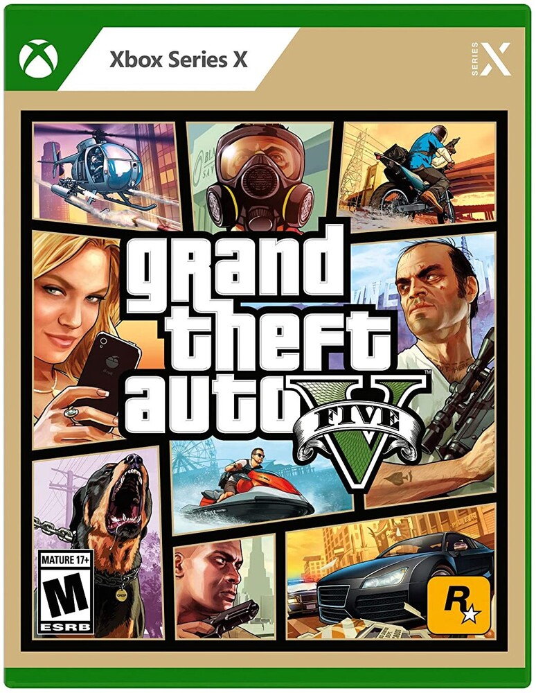 Xbx Grand Theft Auto V - Grand Theft Auto V for Xbox Series X