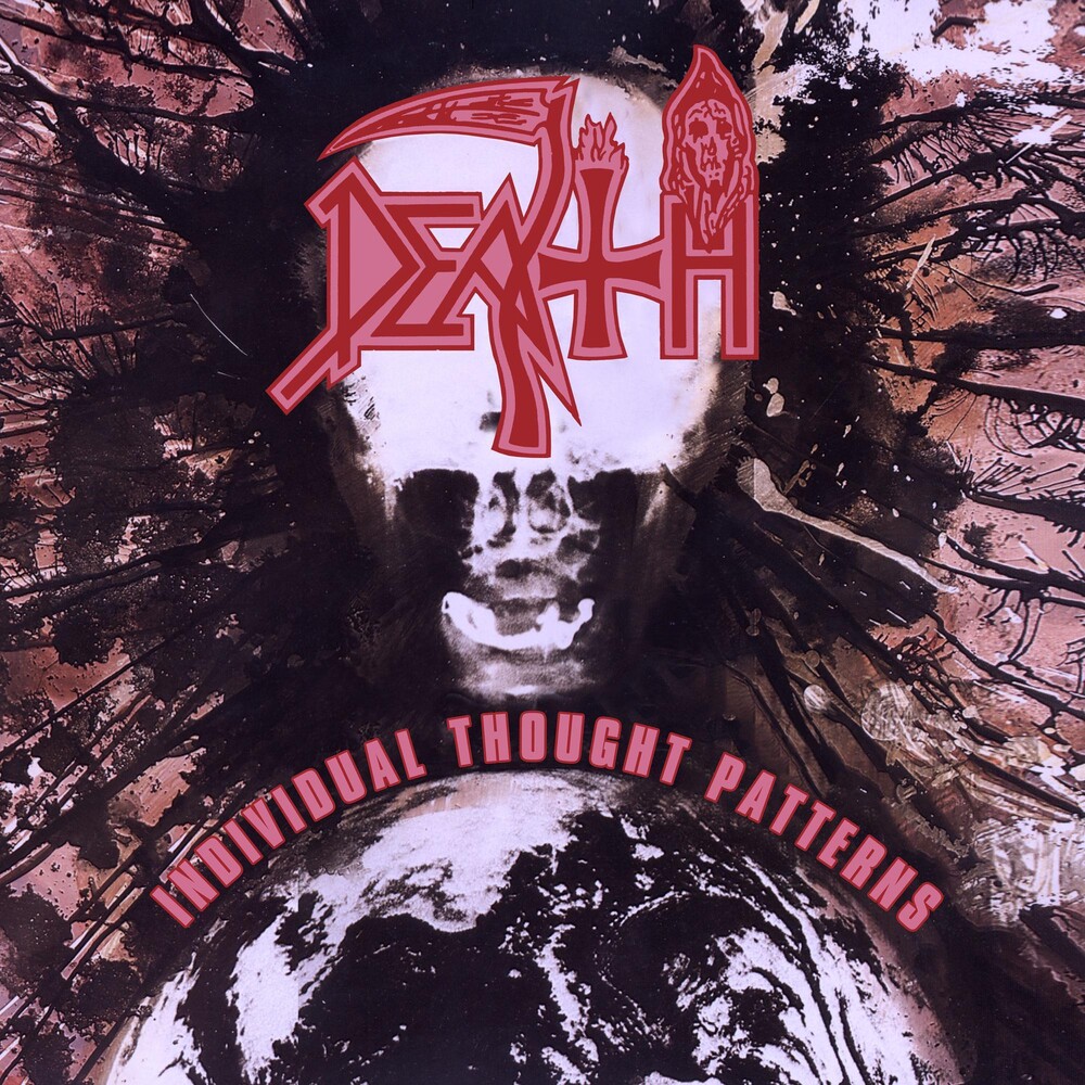 Death - Individual Thought Patterns [Clear with White Pinwheels with Heavy Baby Pink, Blood Red & Swamp Green Splatter LP]