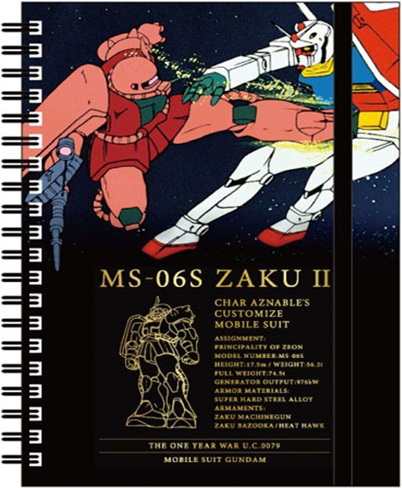 Sun Star - Gundam - Ring Note B6 GS5 MS-06S