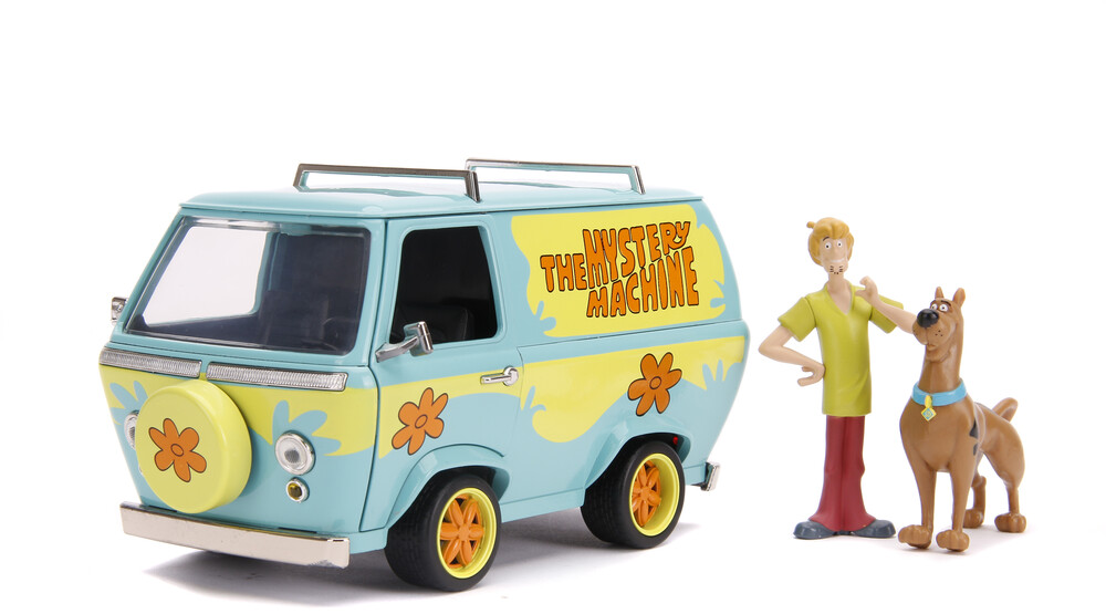 1:24 Mystery Machine W/ Scooby - Jada 1:24 Diecast Mystery Machine With Scooby