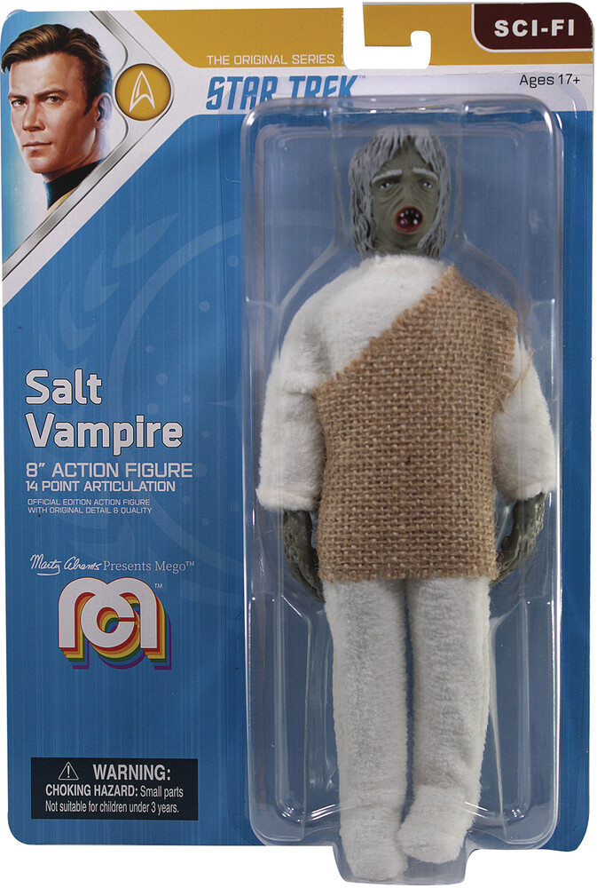  - Mego Sci-Fi Star Trek Tos Salt Vampire 8in Af