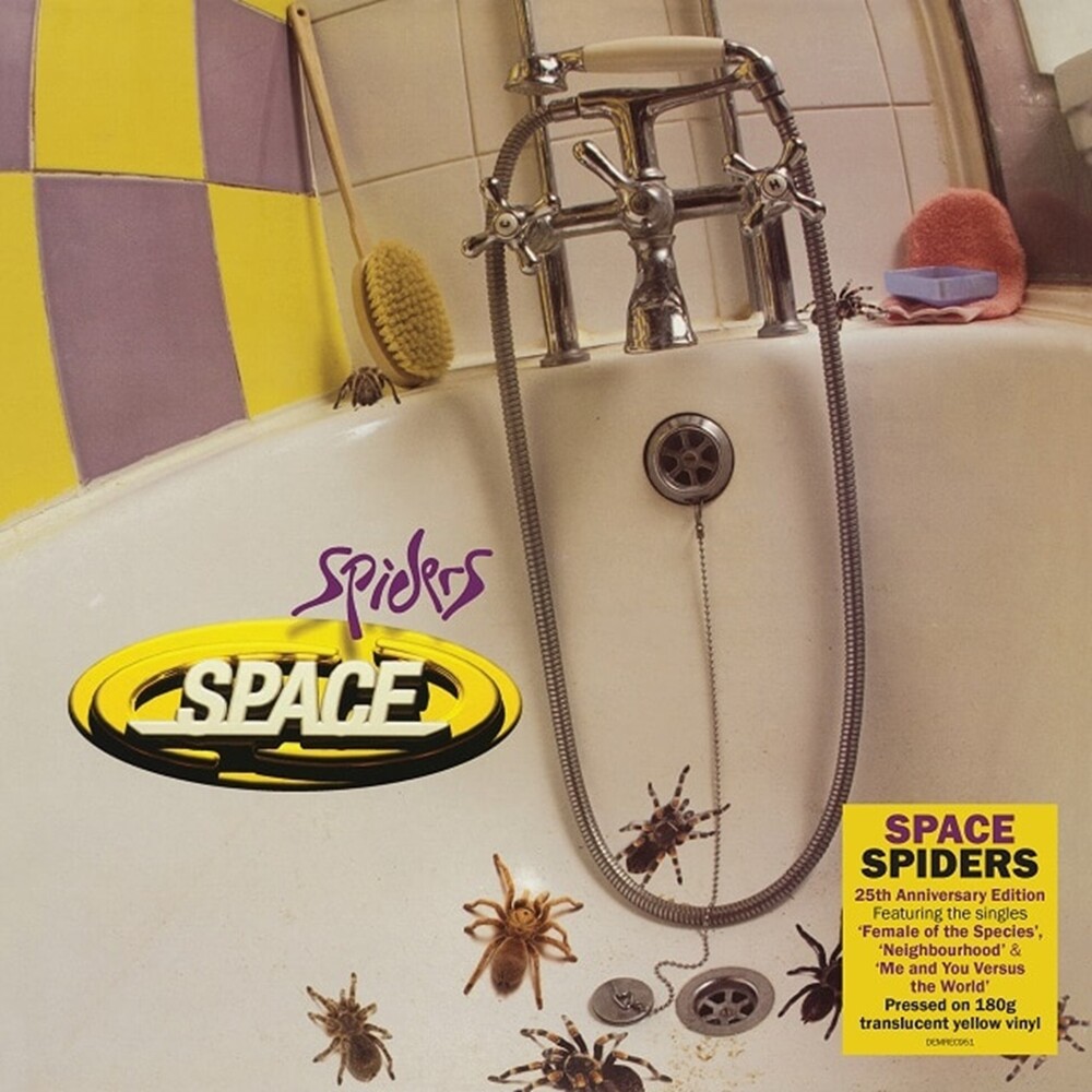 Space - Spiders: 25th Anniversary [Colored Vinyl] [180 Gram] (Ylw) (Uk)