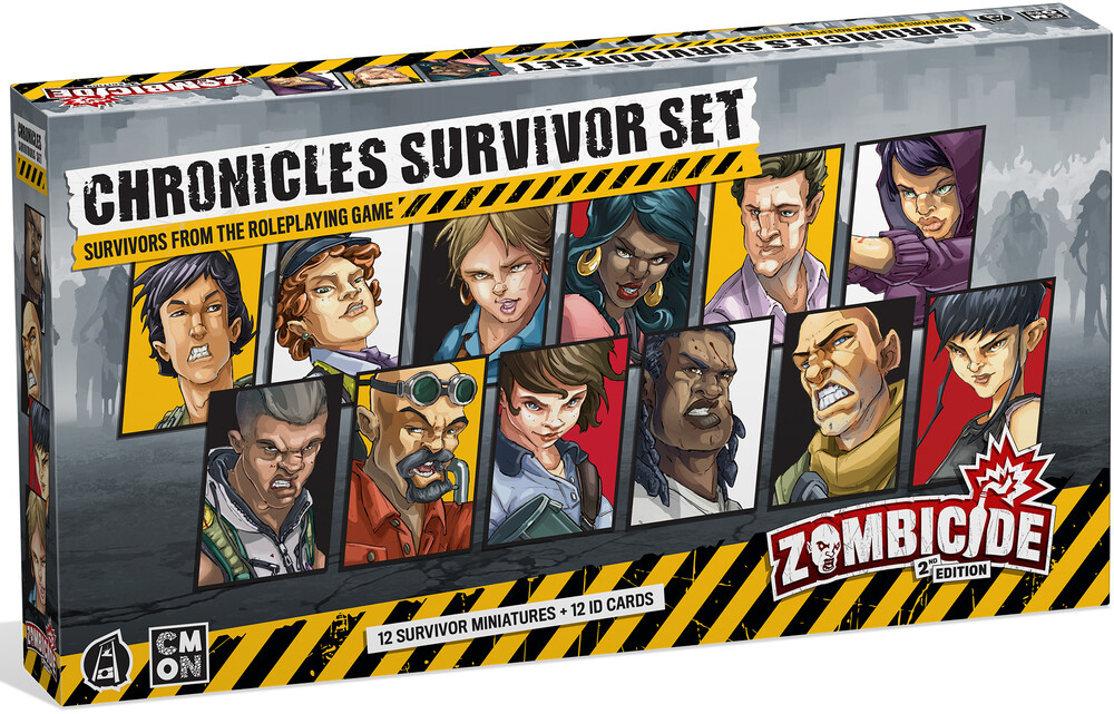 Zombicide 2nd Edition Chronicles Survivor Set - Zombicide 2nd Edition Chronicles Survivor Set