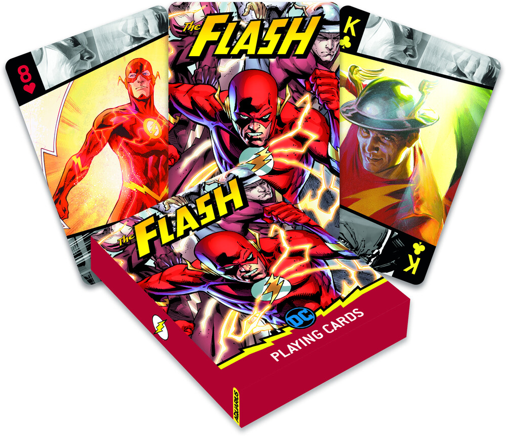 Dc Comics the Flash Playing Cards - Dc Comics The Flash Playing Cards (Clcb) (Crdg)